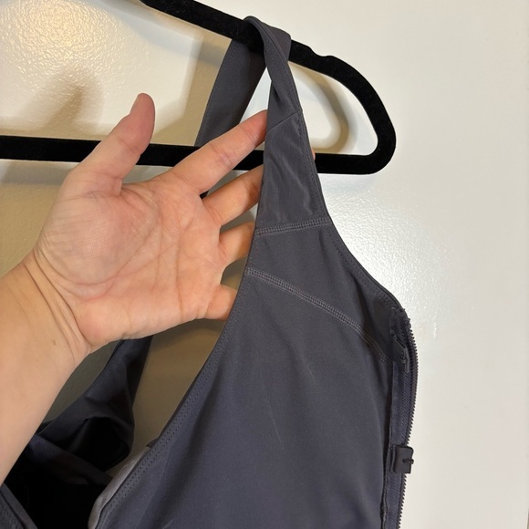 Fabletics Gray and Black Sports Bra Size L - Picture 8 of 8